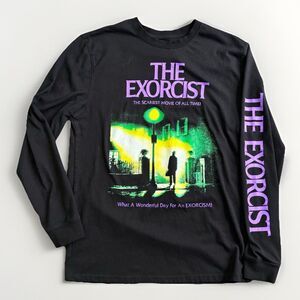 The Exorcist Movie Tee Shirt Men's Size Small Long Sleeve Horror Movie Halloween